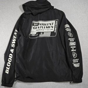 Violent Gentlemen Winbreaker Full Zip VGK  Vegas Golden Knights Large Logo